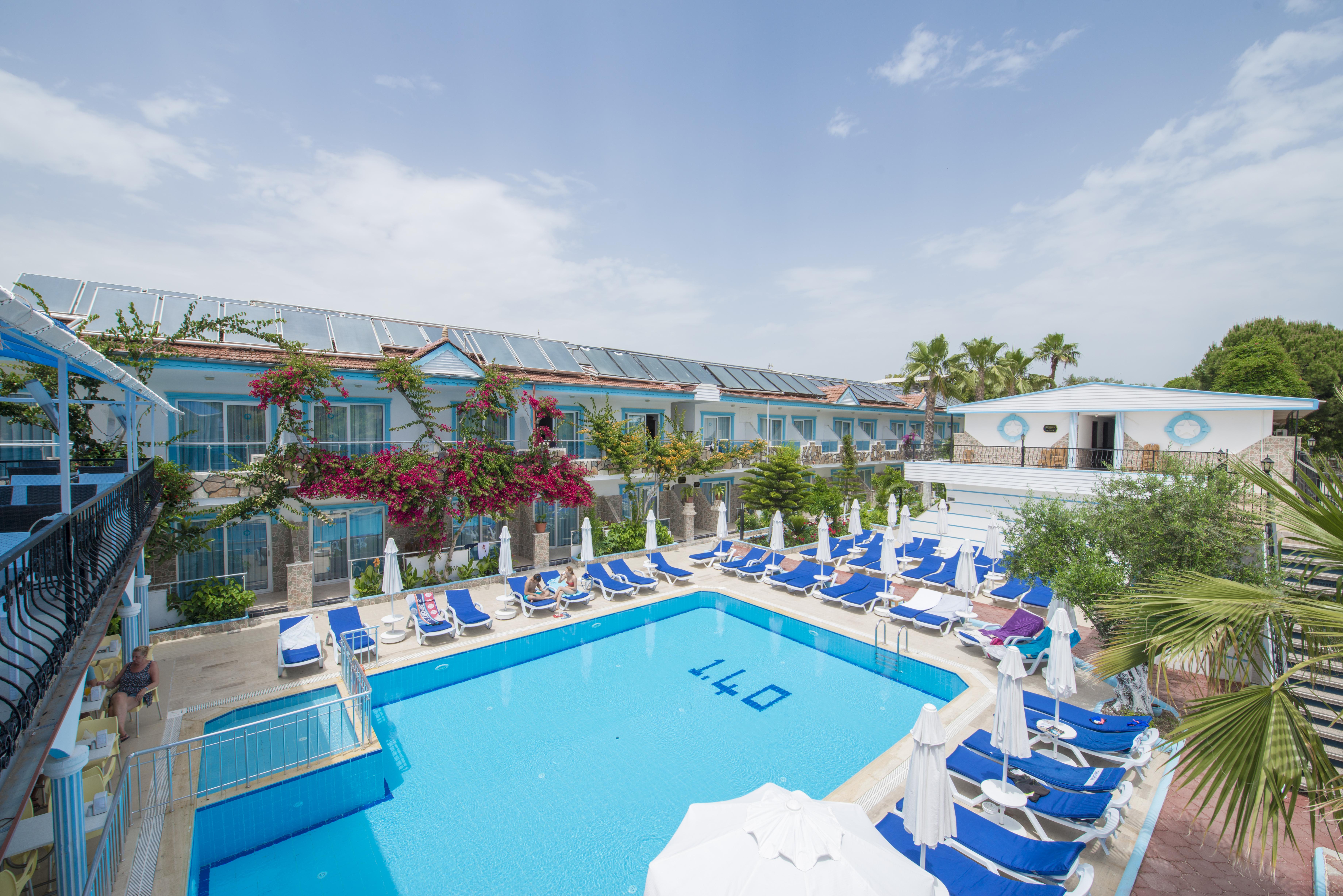 Sunberk Hotel Side Exterior foto
